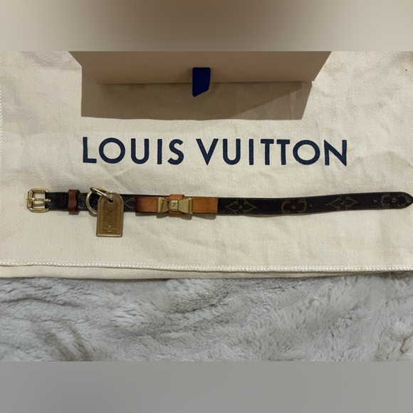 Louis Vuitton baxter dog collar xs/s used great condition 30 cm (11.811 inches) - Picture 3 of 5